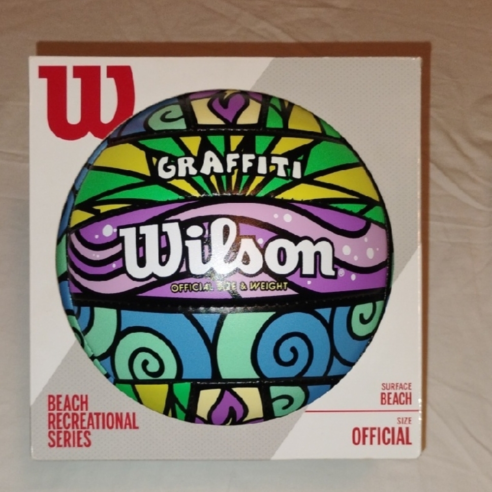 Wilson Multicolor Graffiti Volleyball